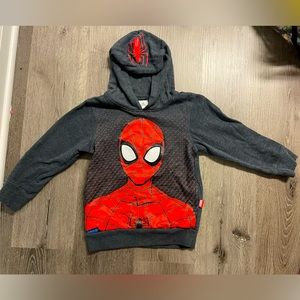 Boys Sz 5/6 Spiderman Hoodie
